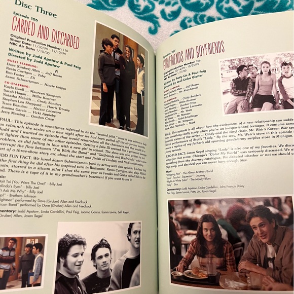 Freaks and Geeks Yearbook - Picture 6 of 7